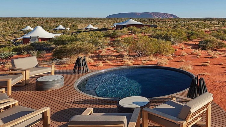 Longitude 131 overlooking Uluru